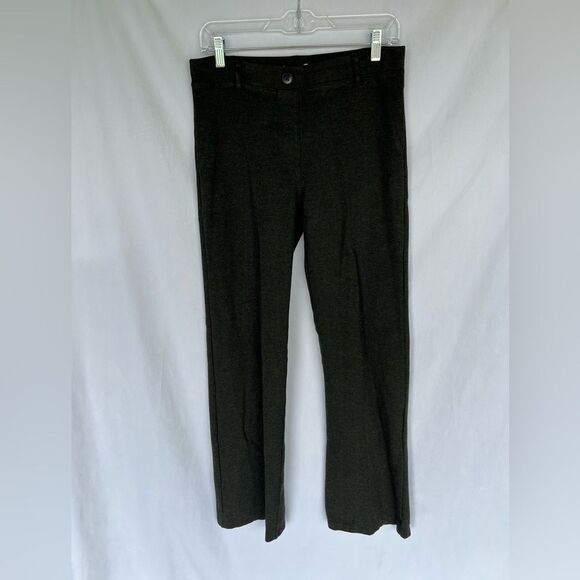 Betabrand Classic Dress Pant Yoga Pant Bootcut size Medium Gray - Picture 2 of 9